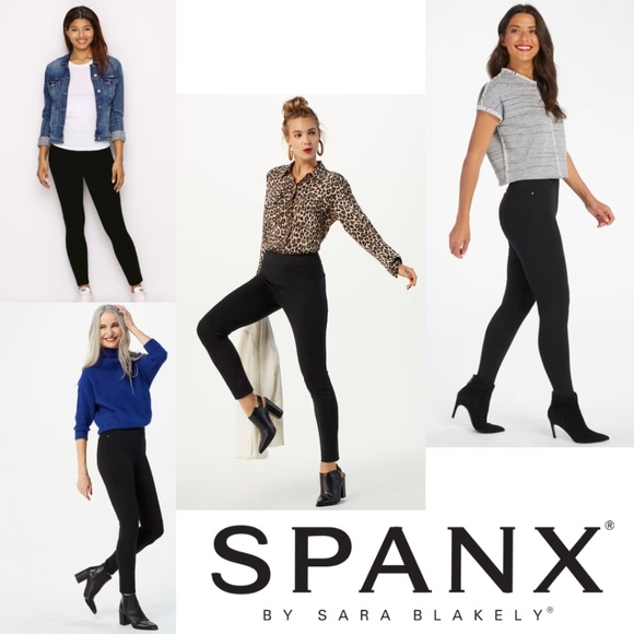 SPANX The Perfect Black Pant, Ankle 4-Pocket Ponte Legging  Size Medium - Picture 10 of 12